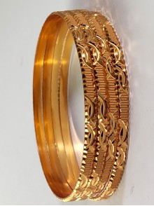 Gold Plated Bangles